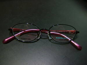 新品 HAKKA KIDSチタンメガネフレーム子供こどもキッズ眼鏡めがね