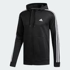 新品 adidas アディダス フルジップ パーカー メンズ USサイズL 日本サイズ2XO 黒 CLIMAWARM 裏起毛仕様 正規品 ジャケット DT0460