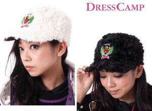 1万 新品 VIVA HEART-DRESSCAMPビバハート ドレスキャンプ 白レディース帽子キャップ