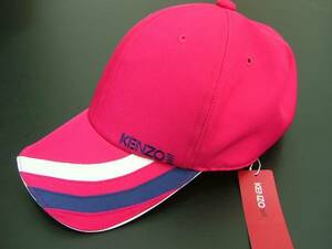 新品 定価8,640円 ケンゾーゴルフ KENZO GOLF キャップ 帽子ピンク