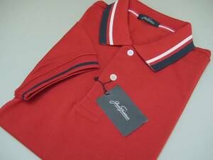 1.3万 新品 ジャックニクラウス Jack Nicklaus メンズ M ポロシャツ 半袖 日本製 レッド 送料無料
