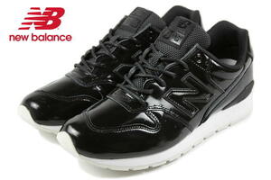 新品 NEW BALANCEニューバランスMRL996FA黒ブラック23 本革パテントレザー スニーカー