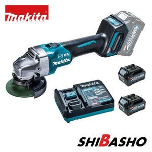 新品未開封 makita マキタ 100mm充電式ディスクグラインダ GA001GRDX バッテリ2個 充電器セット 40Vmax 電動工具