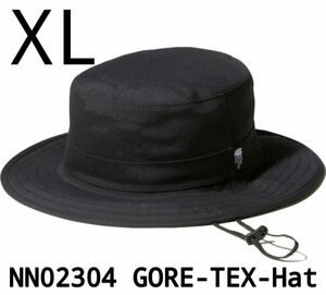 【新品未使用】ノースフェイス　ゴアテックスハット　K ブラック　XLサイズ　NN02304