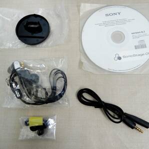 KS240/SONY WALKMAN NW-S706F＋SONY WMC-NWR1 セット/現状品/ソニー ウォークマン デジタルミュージックプレーヤー 録音用ケーブル の画像8