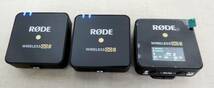 KS273/RODE Wireless GO II＋AI-Micro /現状品/基本動作確認済み/ ワイヤレス マイクステム ロード マイクロフォンズ ワイヤレスゴーII_画像2