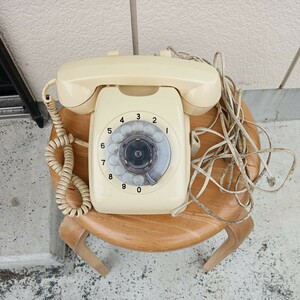  Showa Retro dial type telephone machine 
