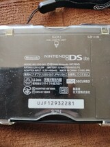 ニンテンドー DS Lite 任天堂 Nintendo DSLite 本体 充電器 マリオ　まとめて ケース　カバー　ブラック セット_画像7