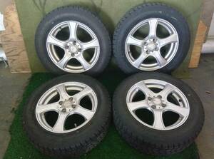  all-purpose AW VIOLENTO 15×5.5J PCD100 ET42 4 hole GOOD YEAR Ice navigation 7 185/65R15 2018 year made 4ps.@ selling up!!