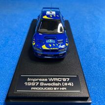 hpi racing 1/43 スバル インプレッサ WRC97 #4 1997 スエディッシュラリー　エリクソン_画像8