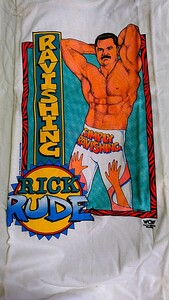 Tシャツ 　ラビシング　リックルード　WCW 　プロレス　新日本プロレス　WWF　NWA 90s　Lsize