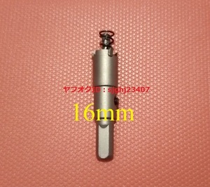 Ⅱ□送料無料 新品 ステンレス製 超硬 ホールソー 【 直径 16mm 】 ツール 工具 ホルソー