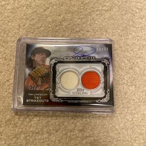 topps sterling TIM LINCECUM memorabilia auto