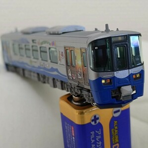 【加工品】えちごトキめき鉄道 ET122-1 K1編成（ラッピング車両） KATO M車 日本海ひすいラインの画像8