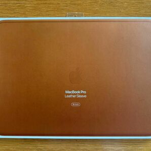 Apple Leather Sleeve レザースリーブ Macbook Pro 16インチ用