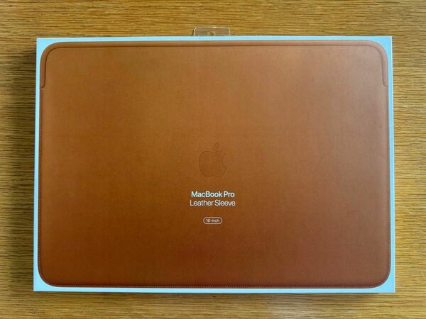 Apple Leather Sleeve Macbook Pro 16インチ用