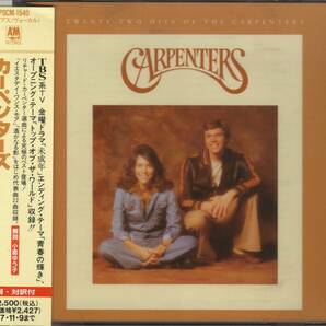 【CD】  カーペンターズ Carpenters  /  青春の輝き 〜 ベストオブカーペンターズ  Twenty-Two Hits Of The Carpentersの画像1