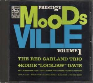 【CD】　レッド・ガーランド　エディ・ロックジョウ・デイヴィス　The Red Garland Trio + Eddie Lockjaw Davis　/　Moodsville Volume 1