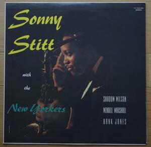 【LP】　　ソニー・スティット 　/ 　ソニー・スティット・ウィズ・ザ・ニュー・ヨーカーズ　sonny stitt with the new yorkers