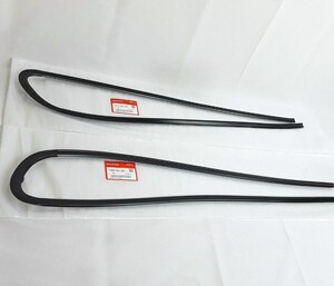 未使用 ホンダ 純正 CR-X SiR EF8 クォーターウインドシールドモールディング 左右セット HONDA Genuine Quarter shield molding (R/L)set