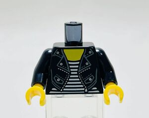 【新品未使用】レゴ　LEGO　ミニフィグ　トルソー　ボディ　145 ジャケット　革ジャン　女性