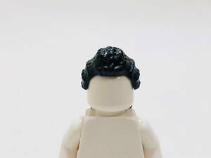 【新品未使用】レゴ　LEGO　ミニフィグ　ヘアー　ヘア　18 ロング　編み込み　ブラック