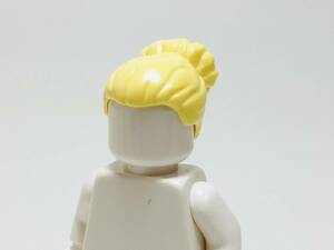 【新品未使用】レゴ　LEGO　ヘアー　ヘア　7 ブライトライトイエロー　お団子
