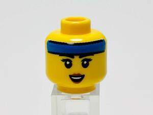 【新品未使用】レゴ　LEGO　ミニフィグ　ヘッド　頭　83 ヘアーバンド　バンダナ　
