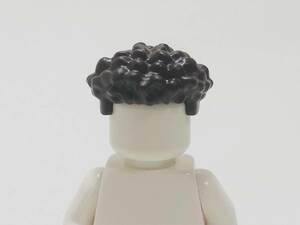 【新品未使用】レゴ　LEGO　ミニフィグ　ヘア　ヘアー　ツンツン　刈上げ　ブラック
