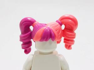 【新品未使用】レゴ　LEGO　ミニフィグ　ヘア　ヘアー　ツインテール　