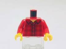 【新品未使用】レゴ　LEGO　ミニフィグ　トルソー　ボディ　30 チェック_画像1