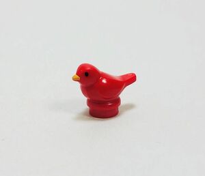 【新品未使用】レゴ　LEGO　ミニフィグ　小鳥　鳥　レッド　赤