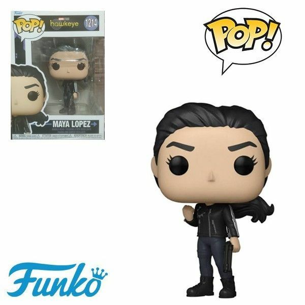 【マヤ・ロペス　ファンコ ポップ】ホークアイ　Funko pop! マーベル hawkeye　Maya Lopez No.1214