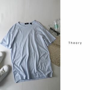 1.2万☆セオリー Theory☆洗える 綿100％ クルーネック Tシャツ Sサイズ☆A-O 2929