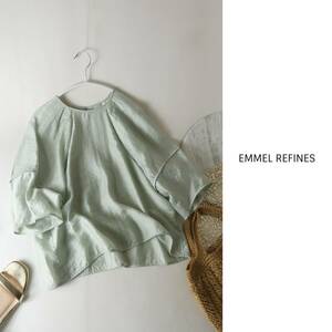 ユナイテッドアローズ /EMMEL REFINES☆洗える ランタンスリーブ ブラウス☆A-O 2831