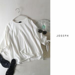 2.5万☆ジョゼフ JOSEPH☆洗える コットン100％ デコレーションジャージー カットソー Mサイズ☆C-K 2770