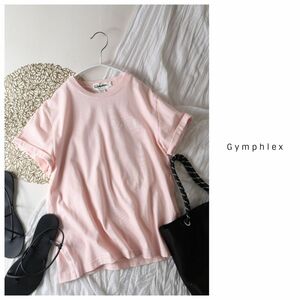 B shop/ジムフレックス Gymphlex☆洗える 綿100% コットンジャージー半袖Tシャツ 12サイズ☆N-H 3466