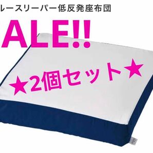 新品★全国送料無料　トゥルースリーパー　低反発座布団　お買い得　2個セット