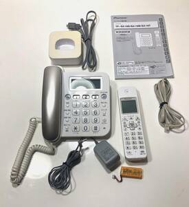  prompt decision Pioneer cordless answer phone machine TF-SA15S cordless handset 1 pcs attaching operation verification ending Pioneer 