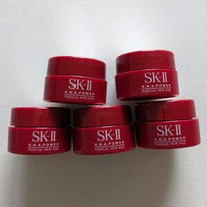 ５個X2.5g　SK-II RNA パワー　ラディカル　ニュー　エイジ　美容乳液　送料無料　2018年製３個　2017年製２個