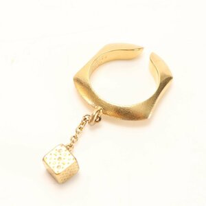1 иен # прекрасный товар # Louis Vuitton Lucky грамм носорог koro узор кольцо кольцо Gold аксессуары M62824 16 номер мужской женский EEE Z14-3