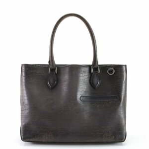 1 jpy # ultimate beautiful goods # Berluti #tu Jules sklito leather tote bag shoulder business commuting document bag original leather A4 men's EEM W16-5