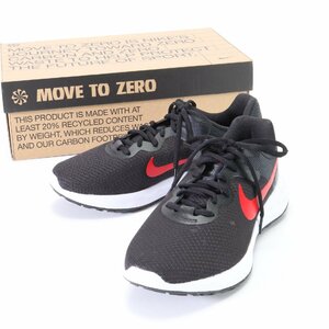 極美品 NIKE ナイキ レボリューション 6 NN ランニング シューズ DC3728-005 スニーカー 靴 ブラック 黒 メンズ レディース EEM U18-9