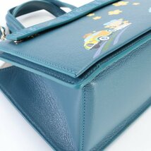 1円 未使用 MCM エムシーエム パクヒョンウン コラボ Once upon a time レザー 2WAY ショルダーバッグ ハンド レディース ENT お32-8_画像7