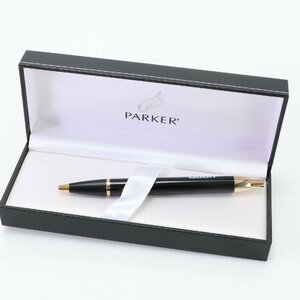 1円■美品■PARKER パーカー■ボールペン■筆記用具■ペン 仕事 ブラック ゴールド 人気 おしゃれ メンズ レディース ENT D4-18