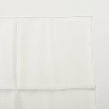 ■未使用■エルメス■タグ付■カレ 45 スカーフ H ロゴ シルク 100％ 絹 ホワイト ストール アパレル 婦人 レディース EEE P16-4_画像3