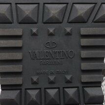 1円■美品■ヴァレンティノ ガラヴァーニ■ローカット スニーカー カモフラ ロックスタッズ 40 25cm レースアップ 靴 メンズ MMM Z17-10_画像9