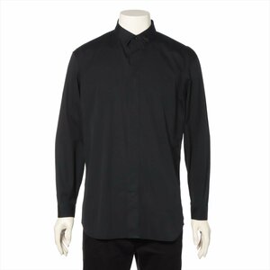 # beautiful goods # Dior Homme #BEE Be bee motif biju- long sleeve shirt black black 40 size cotton tops men's MMM G24-10