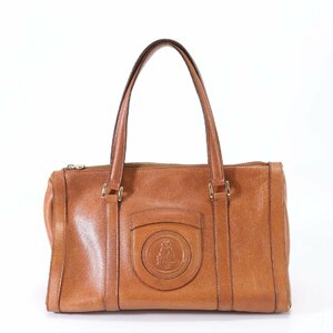 1 jpy # Vintage # Fendi # leather tote bag shoulder business commuting document bag original leather Brown tea color men's lady's EEM S1-3