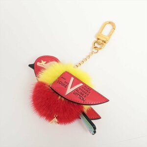 1 jpy # ultimate beautiful goods # Louis Vuitton # bag charm biju-sak tiger be ring bird bird M67390 leather lady's EEM N2-7
